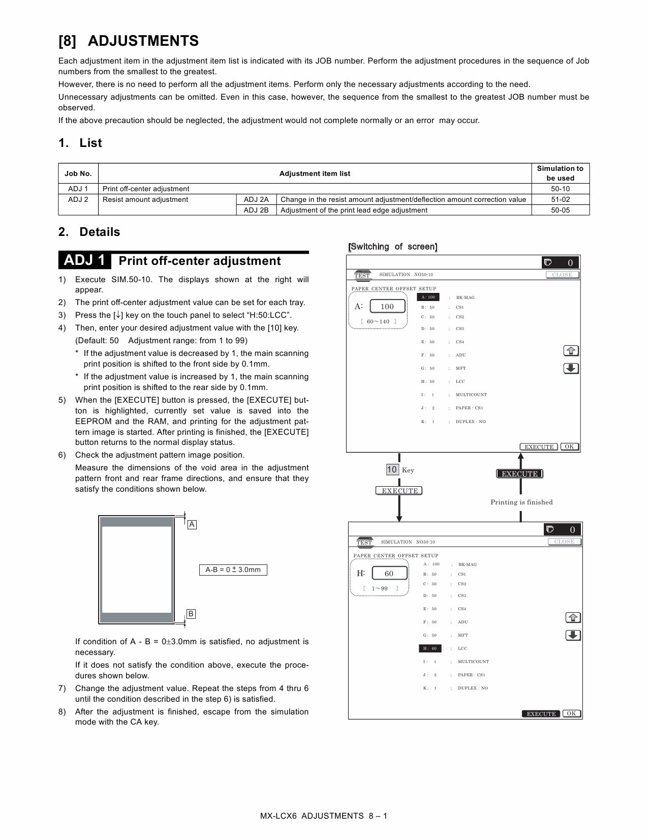 SHARP MX LCX6 Service Manual-6